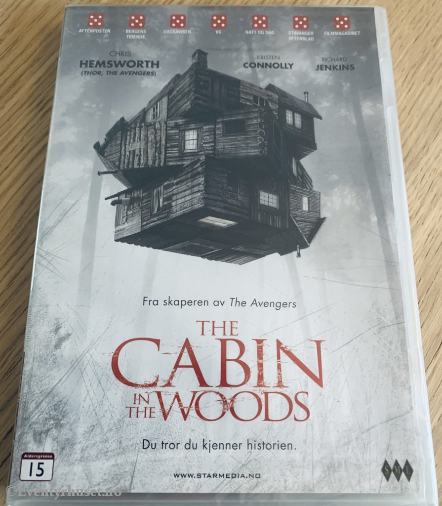 The Cabin In The Woods. Dvd Ny I Plast!