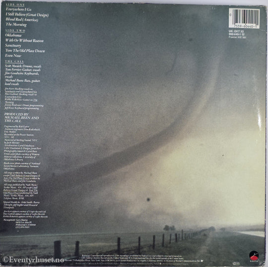 The Call. 1986. Reconciled. LP.
