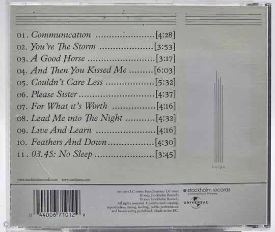 The Cardigans. 2003. Long Gone Before Daylight. CD.