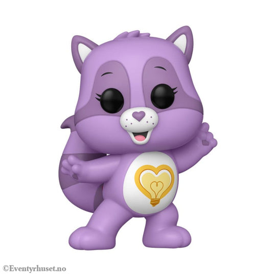 The Care Bears POP! Animation Vinyl Figure Bright Heart Raccoon 9 cm Collectibles