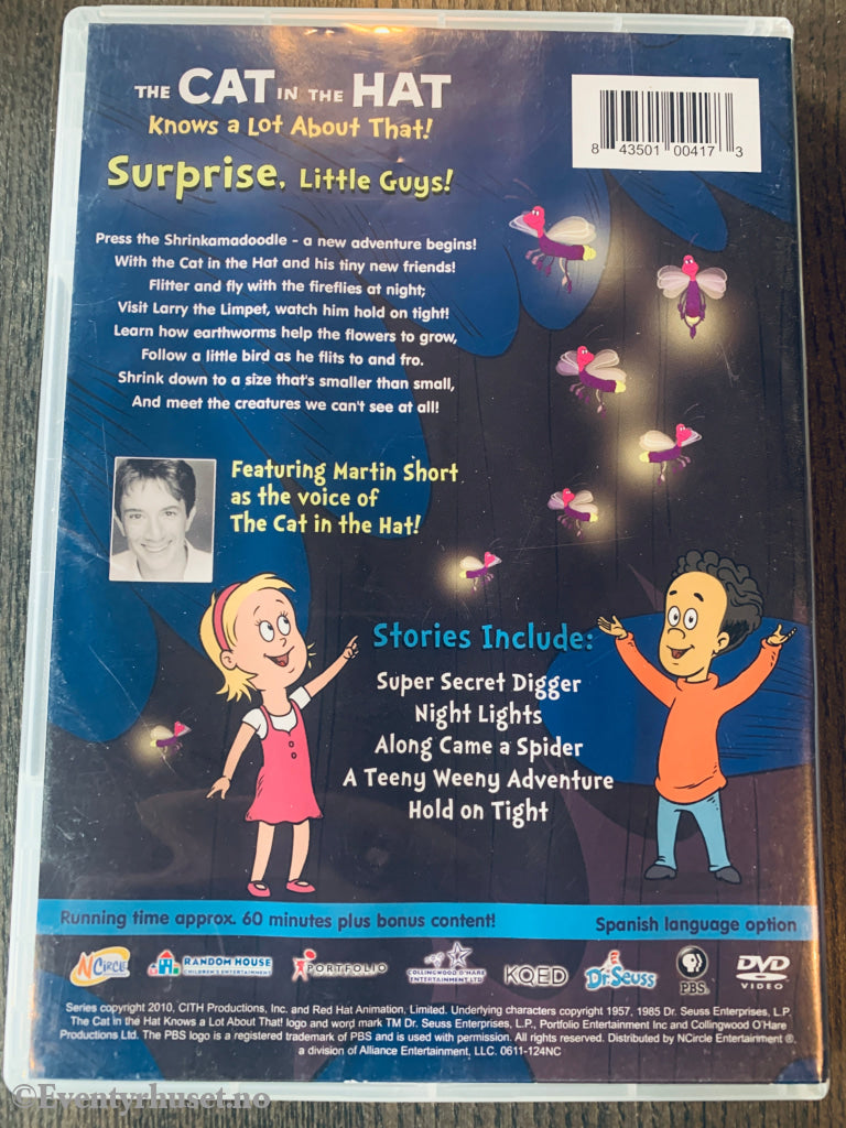 The Cat in the Hat - Surprise Little Guys! DVD. DVD