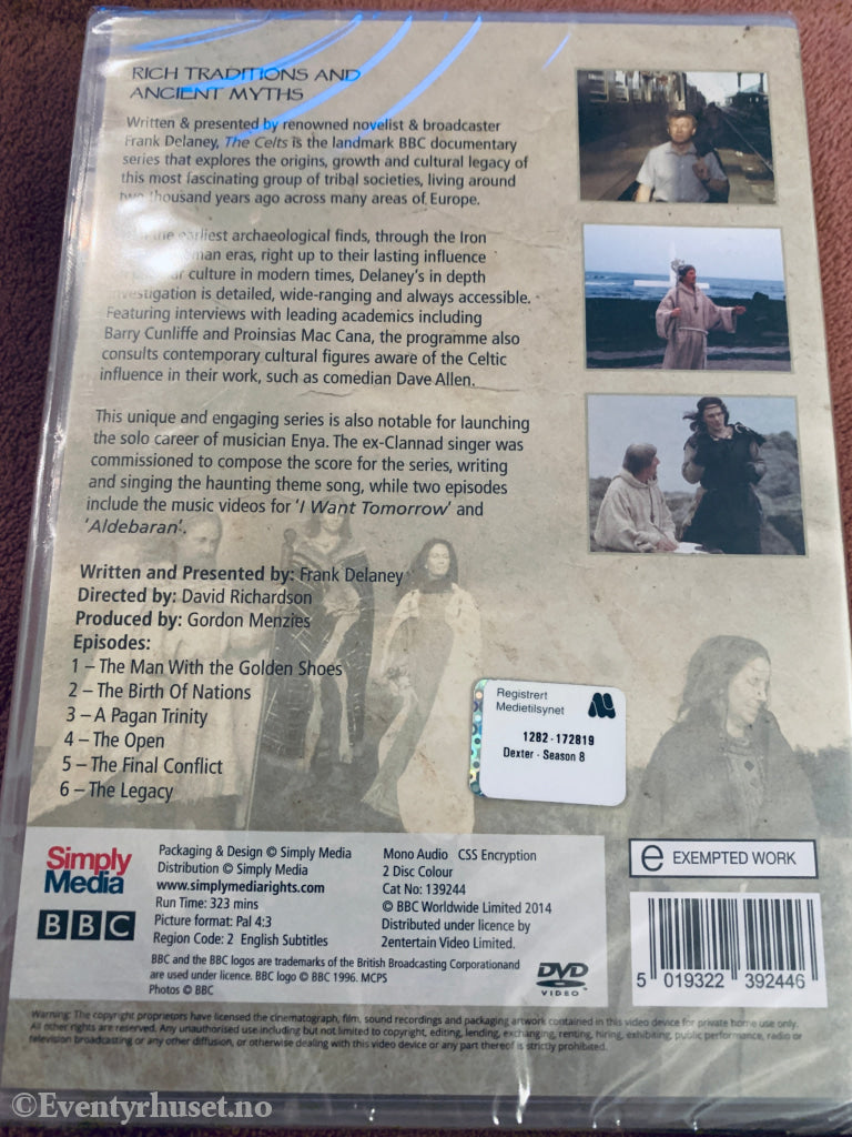 The Celts The Complete Series. DVD samleboks.