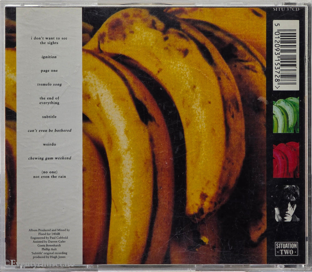 The Charlatans. Between 10th and 11th. 1992. Musikk-CD.