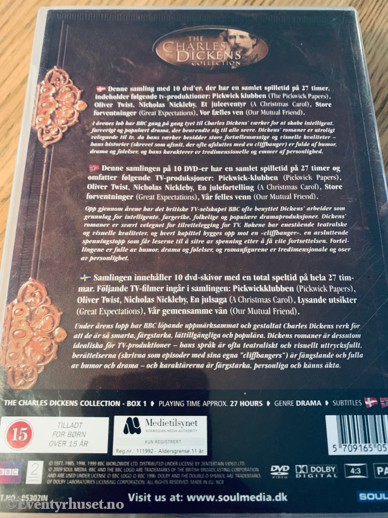 The Charles Dickens Collection – Box 1. 2006. DVD samleboks