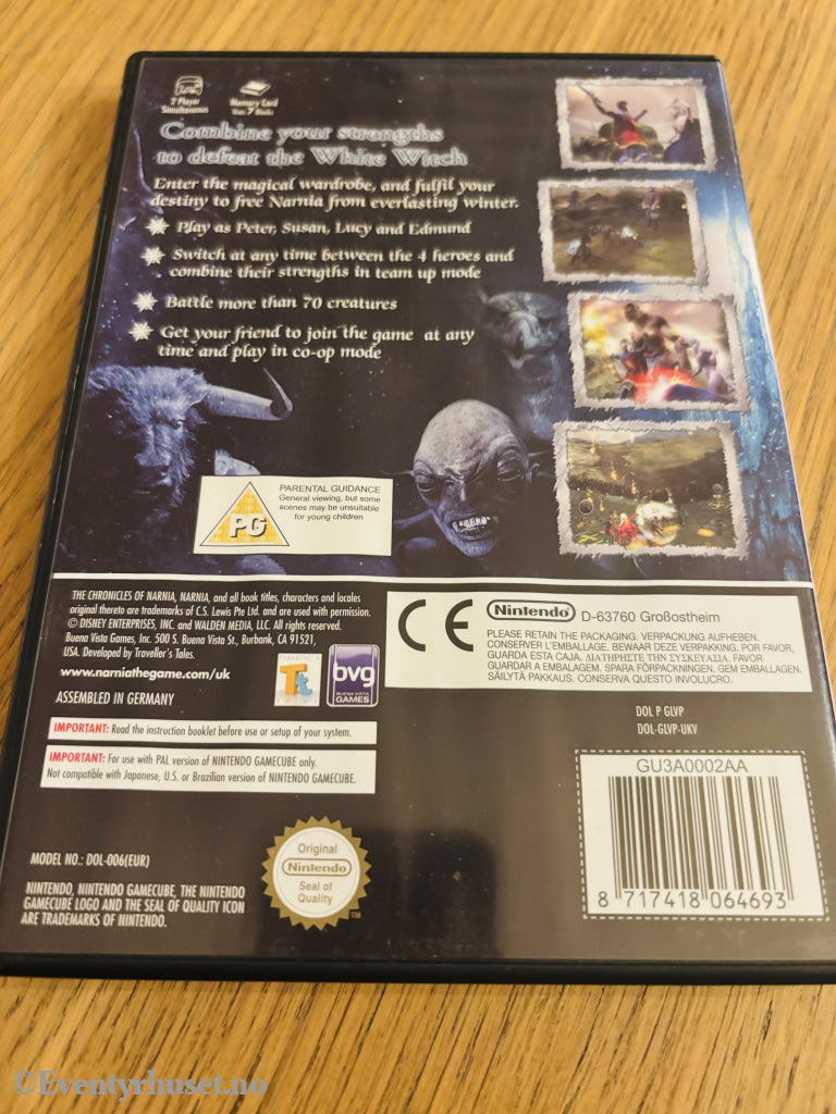 The Chronicles of Narnia: The Lion, the Witch and the Wardrobe . Nintendo GameCube.
