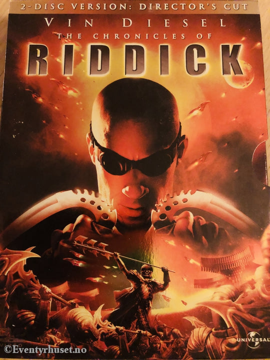 The Chronicles Of Riddick. 2004. Dvd. Dvd