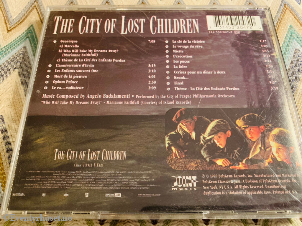 The City Of Lost Children - Soundtrack. 1995. Cd. Cd