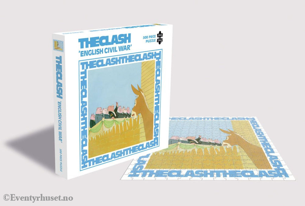 The Clash Rock Saws Jigsaw Puzzle English Civil War (500 pieces) Games