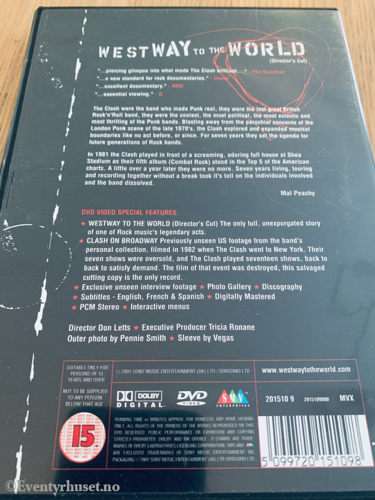 The Clash: Westway to the World. DVD