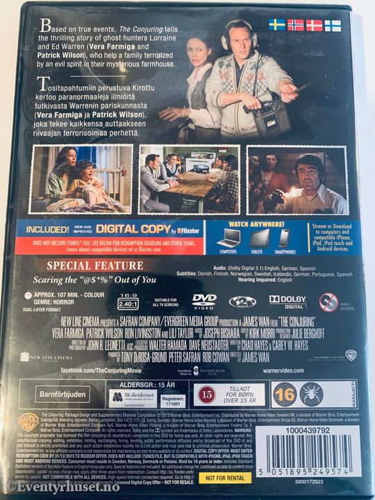 The Conjuring. Dvd. Dvd