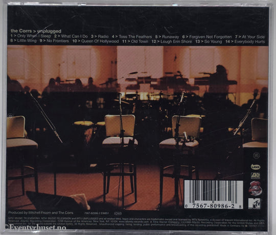 The Corrs. 1999. Unplugged. CD.