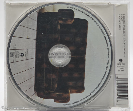 The Cranberries. 1994. Zombie. CD singel