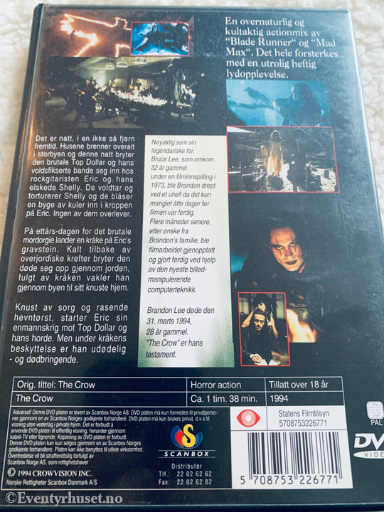 The Crow. 1994. DVD.