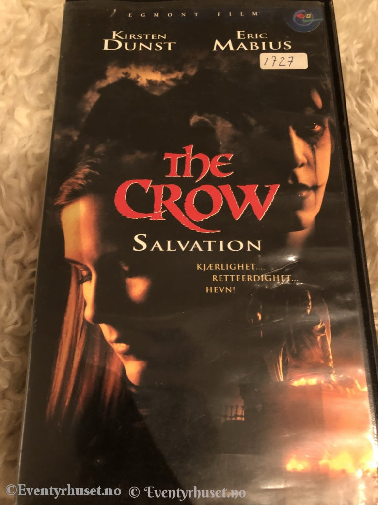 The Crow. Salvation. 2000. Vhs. Vhs