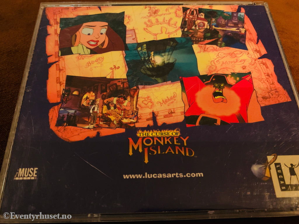 The Curse of Monkey Island. PC-spill.