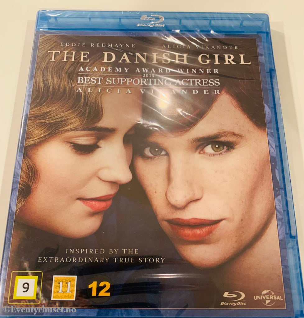 The Danish Girl. Blu-Ray. Ny I Plast! Blu-Ray Disc