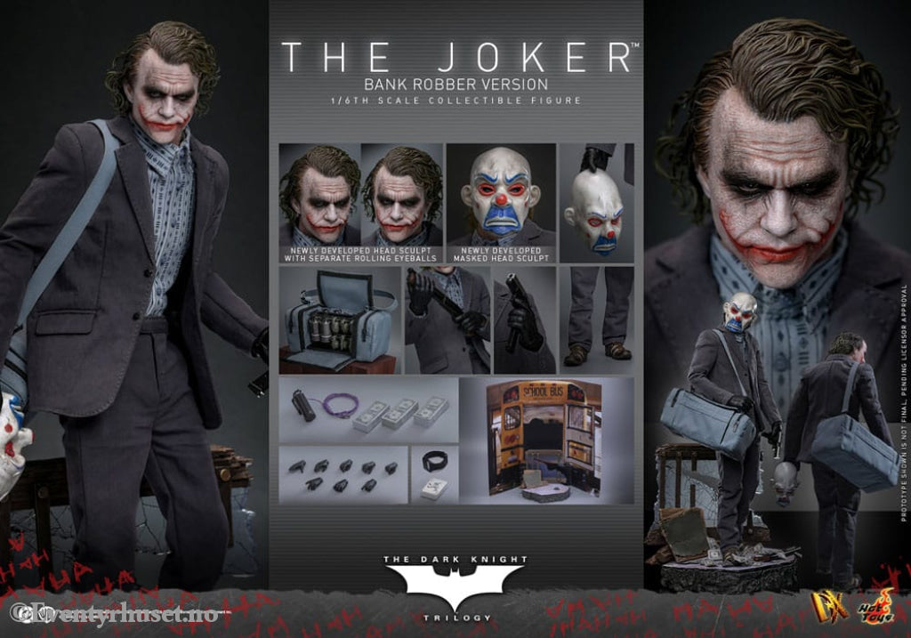 The Dark Knight DX Action Figure 1/6 The Joker (Bank Robber Version) 30 cm Toys