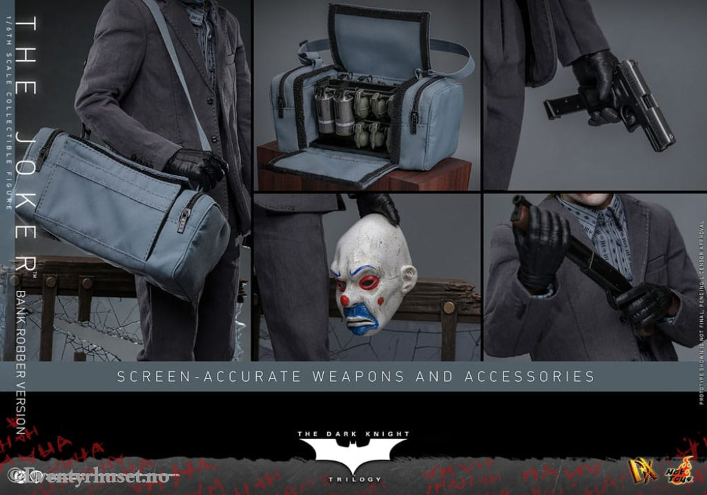 The Dark Knight DX Action Figure 1/6 The Joker (Bank Robber Version) 30 cm Toys