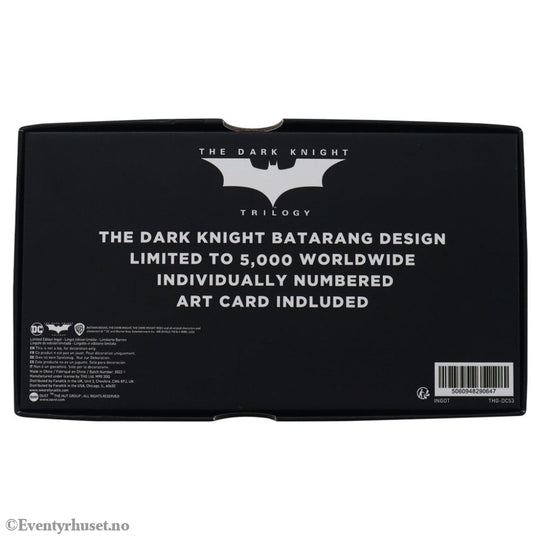 The Dark Knight Replica Batman Batarang Limited Edition 18 cm Collectibles