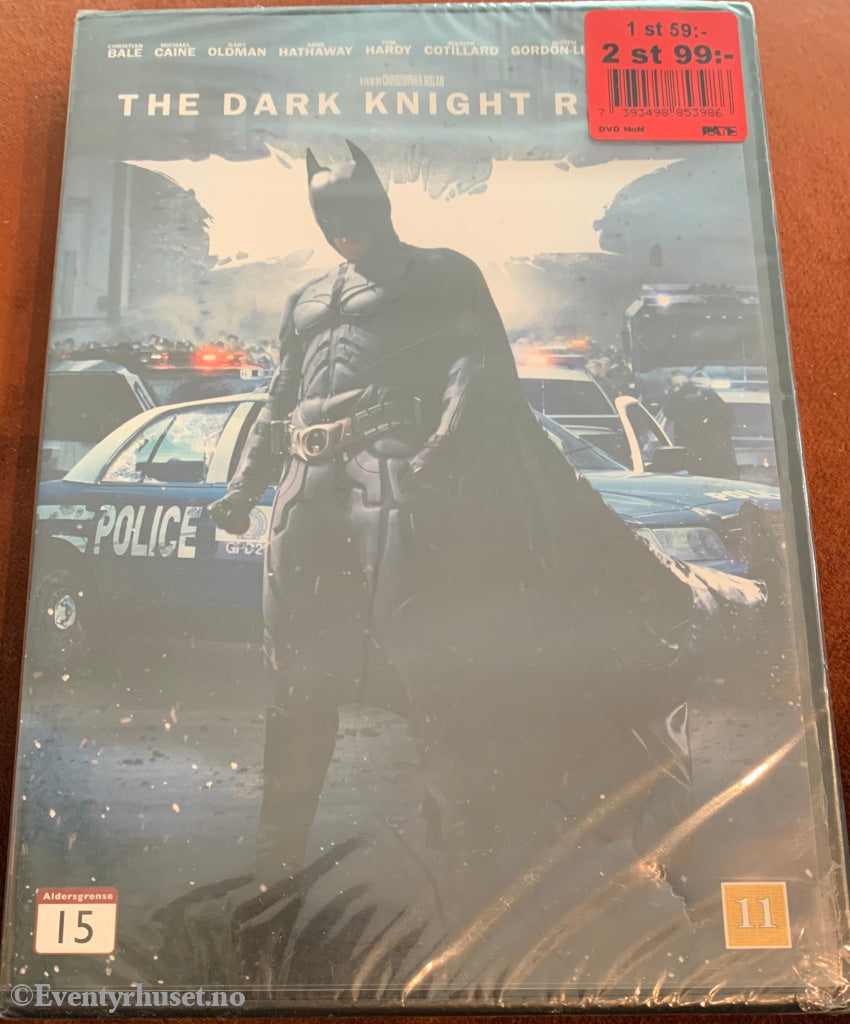 The Dark Knight Rises (Batman). Dvd. Ny I Plast! Dvd