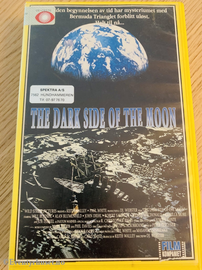 The Dark Side Of Moon. 1989. Vhs Big Box.
