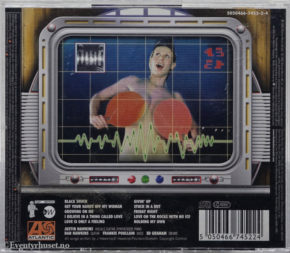 The Darkness. 2003. Permission to Land. CD.