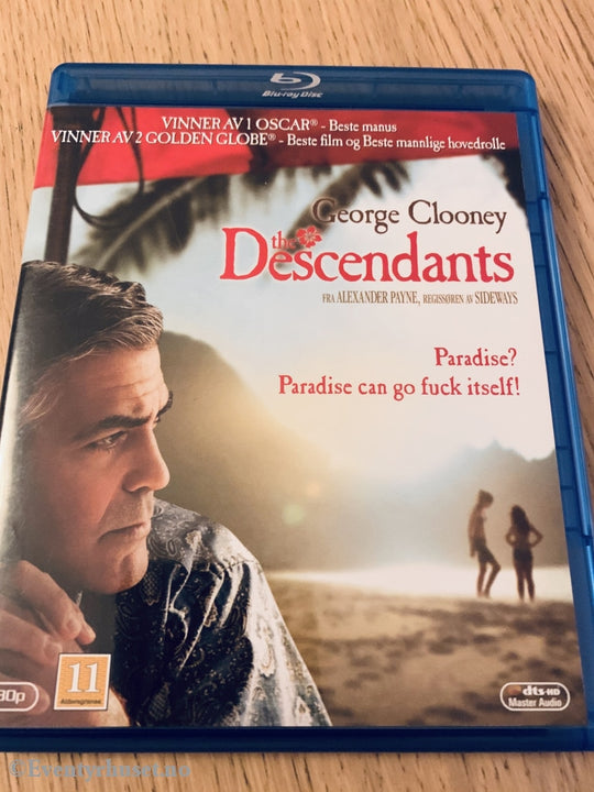 The Descendants. 2011. Blu Ray. Blu-Ray Disc