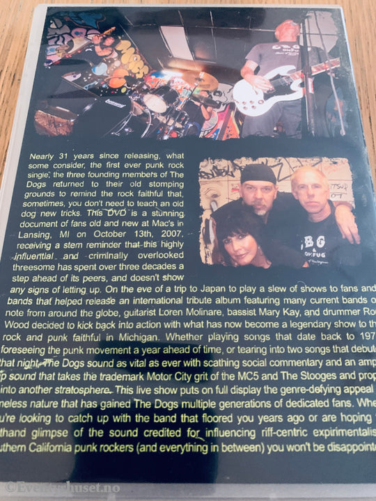 The Dole: Purity Not Perfection – Live at Mac's Bar (2004). DVD