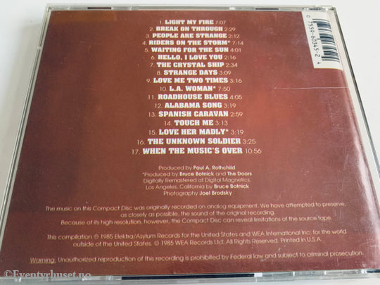 The Doors / 1985 / The Best of The Doors / CD