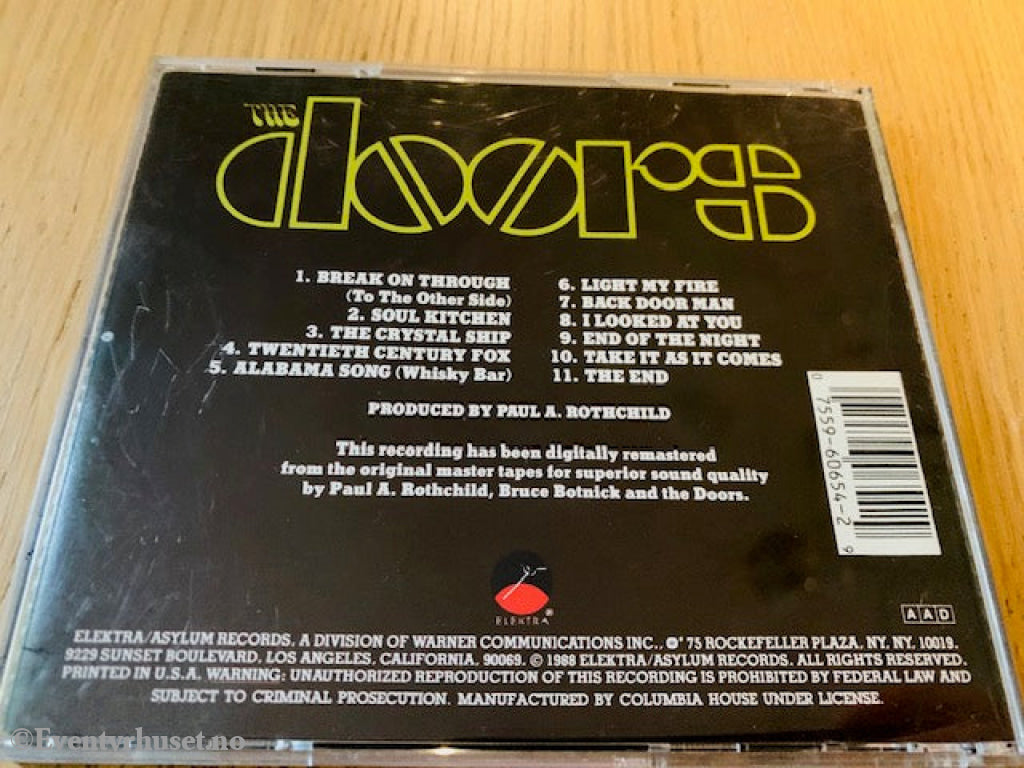 The Doors. 1996. Cd. Cd