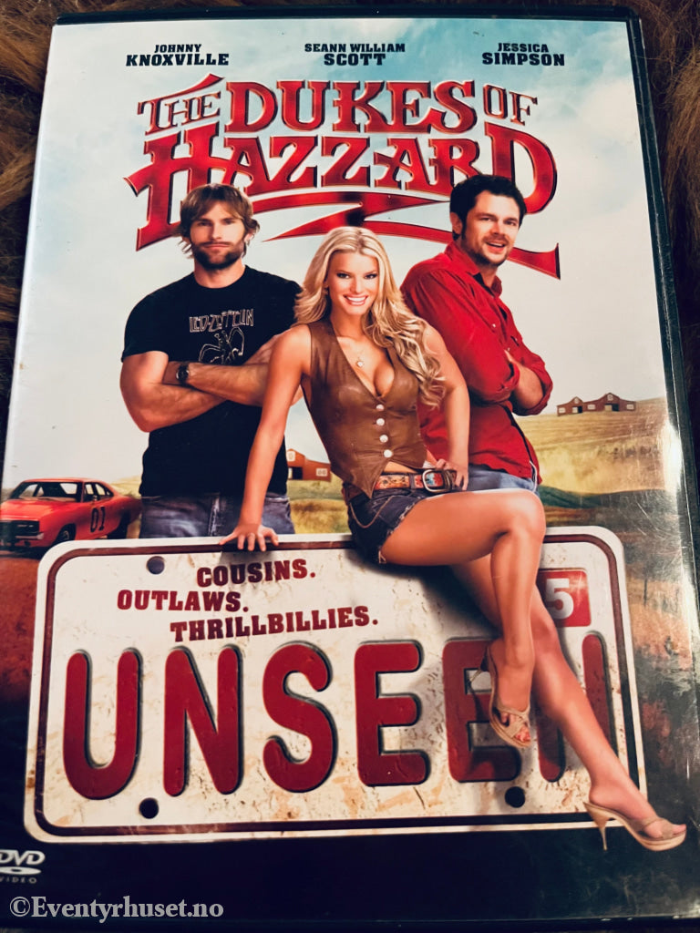 The Dukes Of Hazzard - Unseen Med Jessica Simpson. Dvd. Dvd