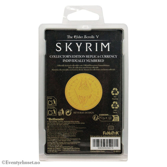 The Elder Scrolls Collectable Coin Septim Misty Gold Edition Collectibles