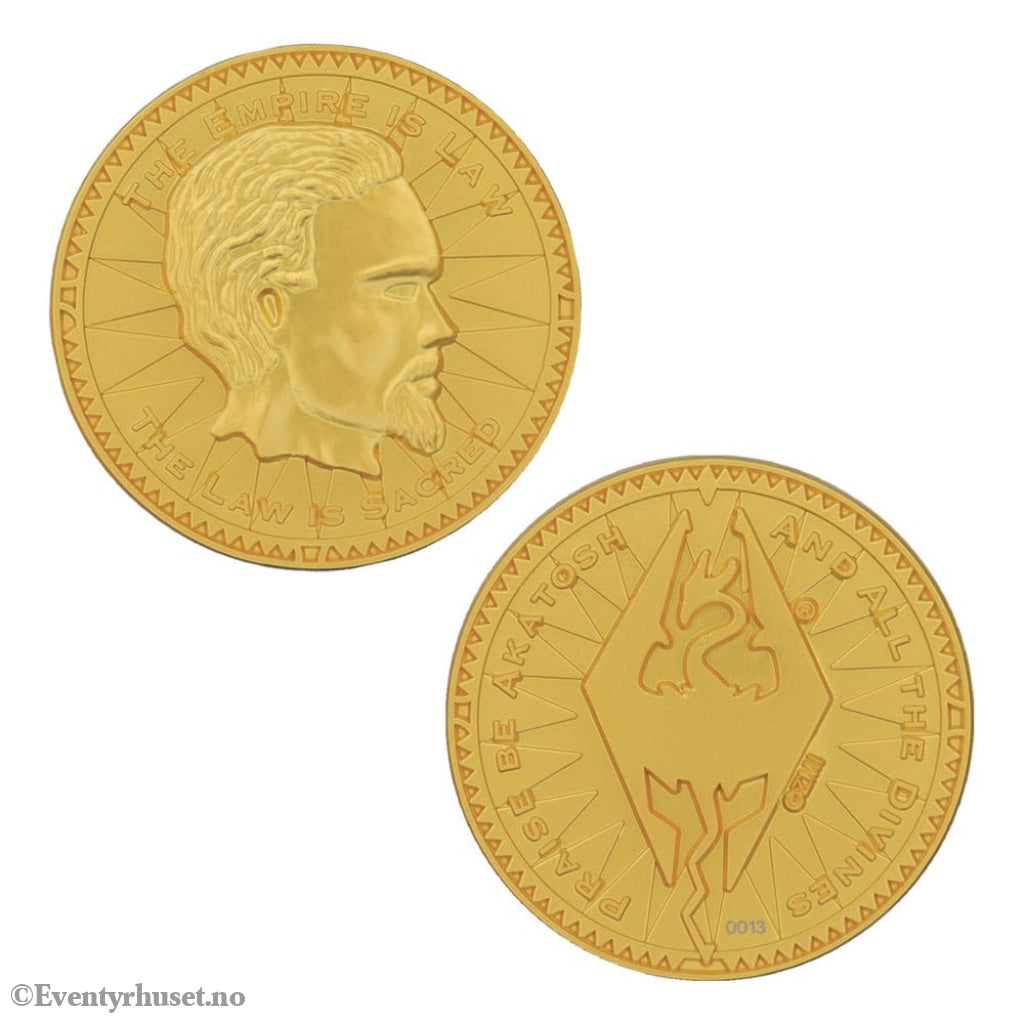 The Elder Scrolls Collectable Coin Septim Misty Gold Edition Collectibles