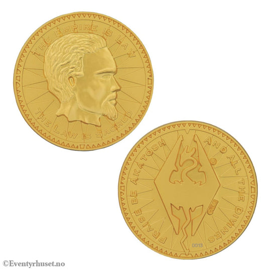 The Elder Scrolls Collectable Coin Septim Misty Gold Edition Collectibles