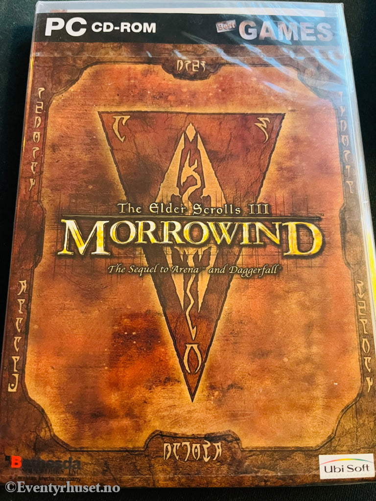 The Elder Scrolls Iii. Morrowind. Pc Spill. Ny I Plast! Spill