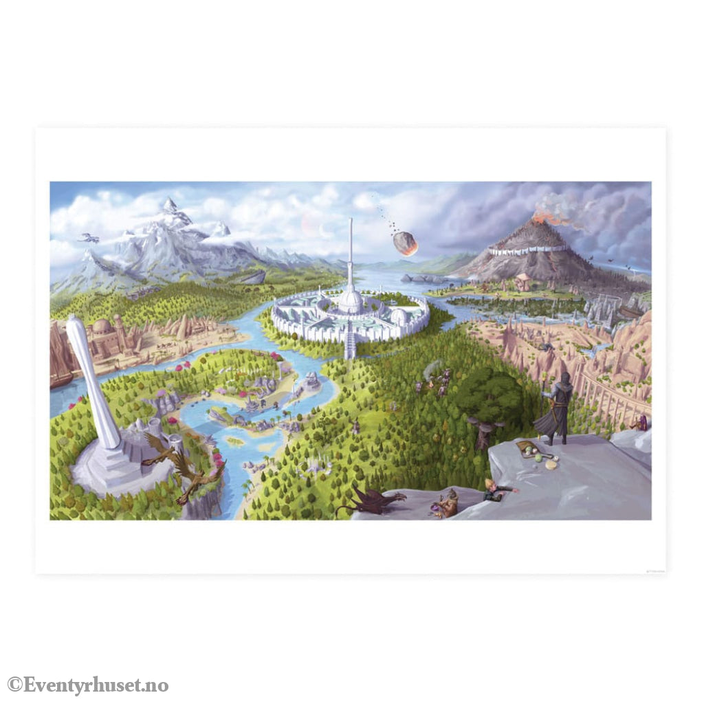 The Elder Scrolls IV: Oblivion Art Print Imperial City 42 x 30 cm Home & Gifts