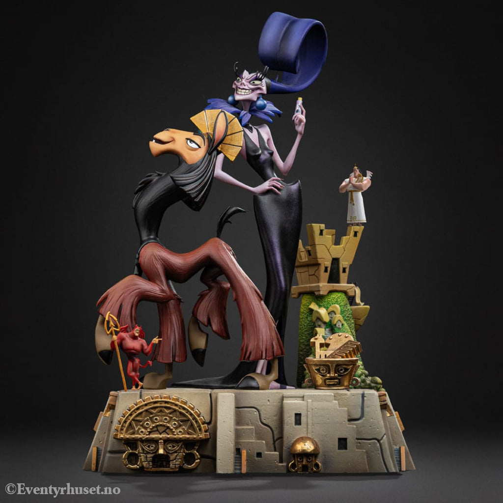 The Emperor’s New Groove Deluxe Art Scale Statue 1/10 Kuzko & Yzma 28 cm Collectibles