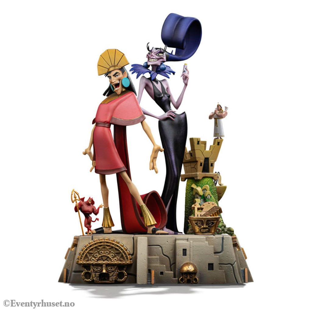 The Emperor’s New Groove Deluxe Art Scale Statue 1/10 Kuzko & Yzma 28 cm Collectibles