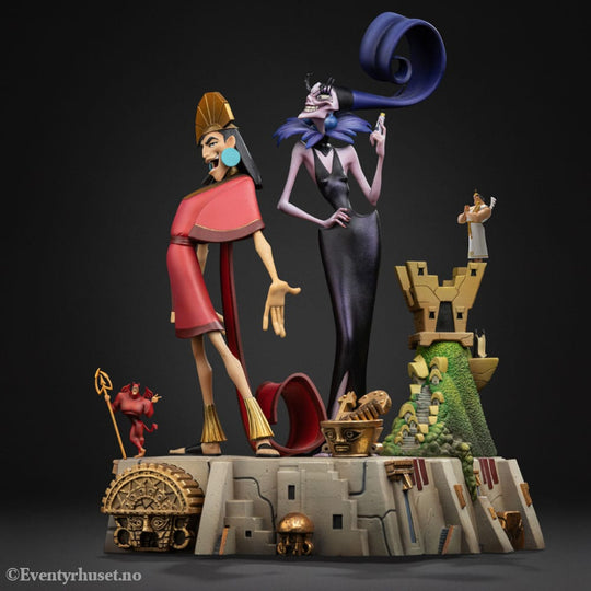 The Emperor’s New Groove Deluxe Art Scale Statue 1/10 Kuzko & Yzma 28 cm Collectibles