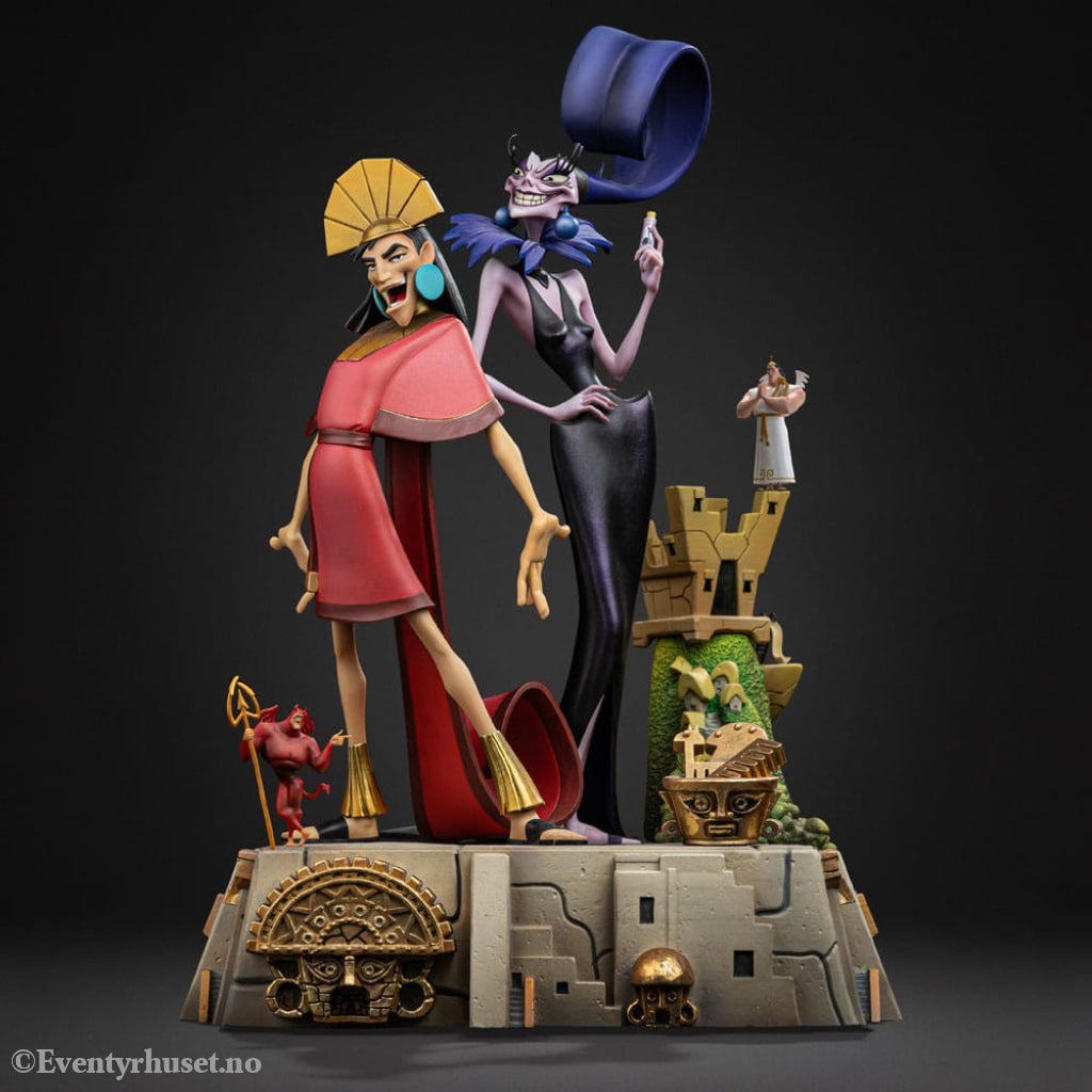 The Emperor’s New Groove Deluxe Art Scale Statue 1/10 Kuzko & Yzma 28 cm Collectibles