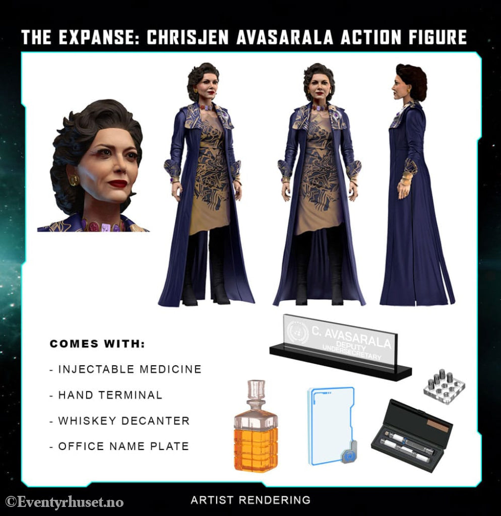 The Expanse Action Figure Chrisjen Avasarala 20 cm Toys