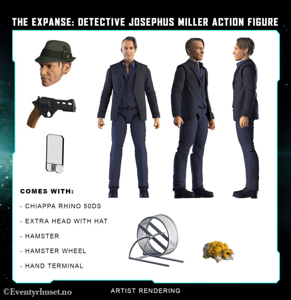 The Expanse Action Figure Detective Josephus Miller 20 cm Toys