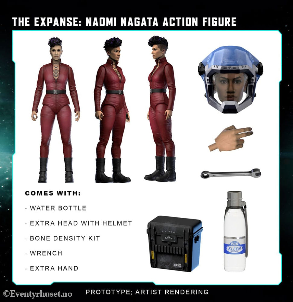 The Expanse Action Figure Naomi Nagata 20 cm Toys