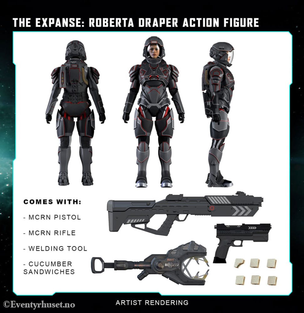 The Expanse Action Figure Roberta Draper 20 cm Toys
