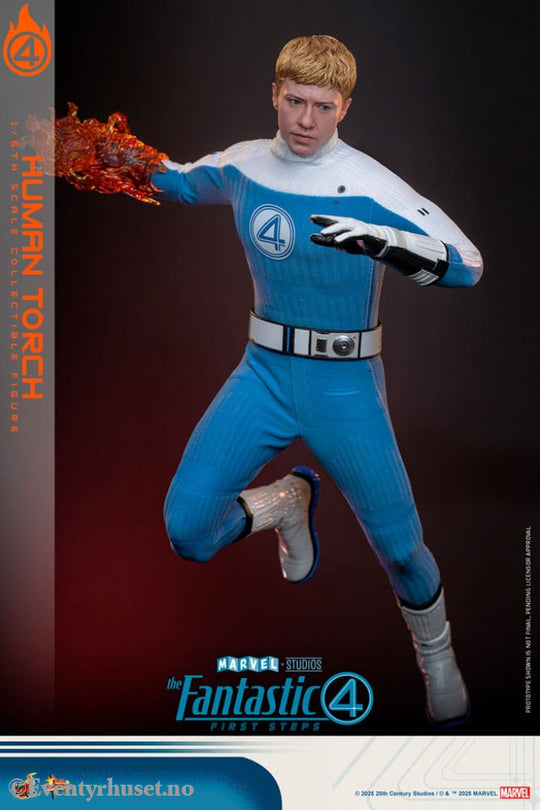 The Fantastic Four: First Steps Movie Masterpiece Action Figure 1/6 Human Torch 30 cm Toys