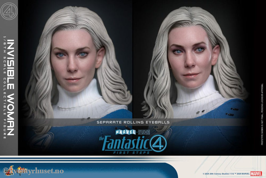The Fantastic Four: First Steps Movie Masterpiece Action Figure 1/6 Invisible Woman 28 cm Toys