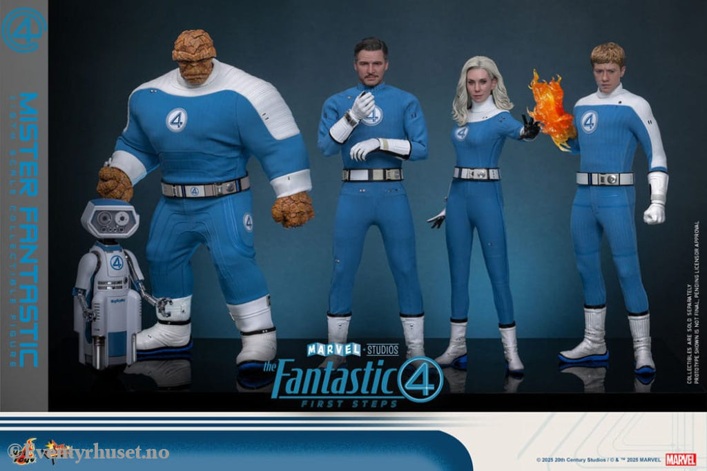 The Fantastic Four: First Steps Movie Masterpiece Action Figure 1/6 Mister Fantastic 30 cm Toys