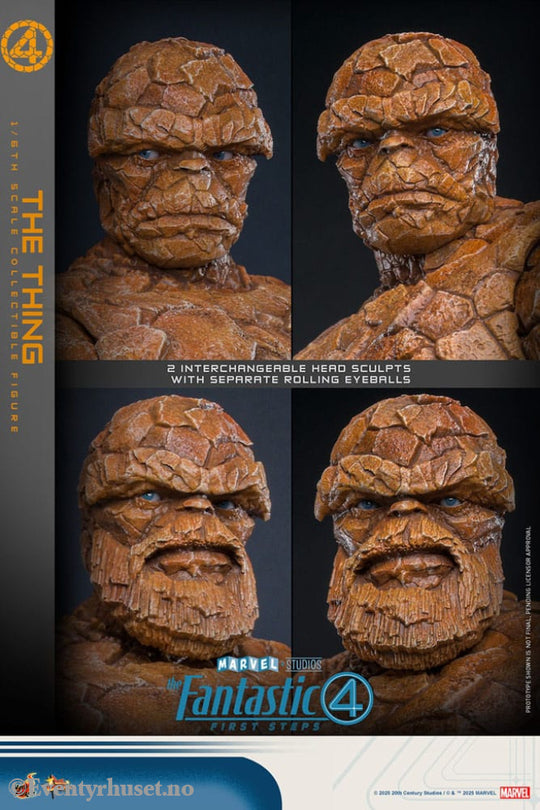 The Fantastic Four: First Steps Movie Masterpiece Action Figure 1/6 The Thing 31 cm Toys