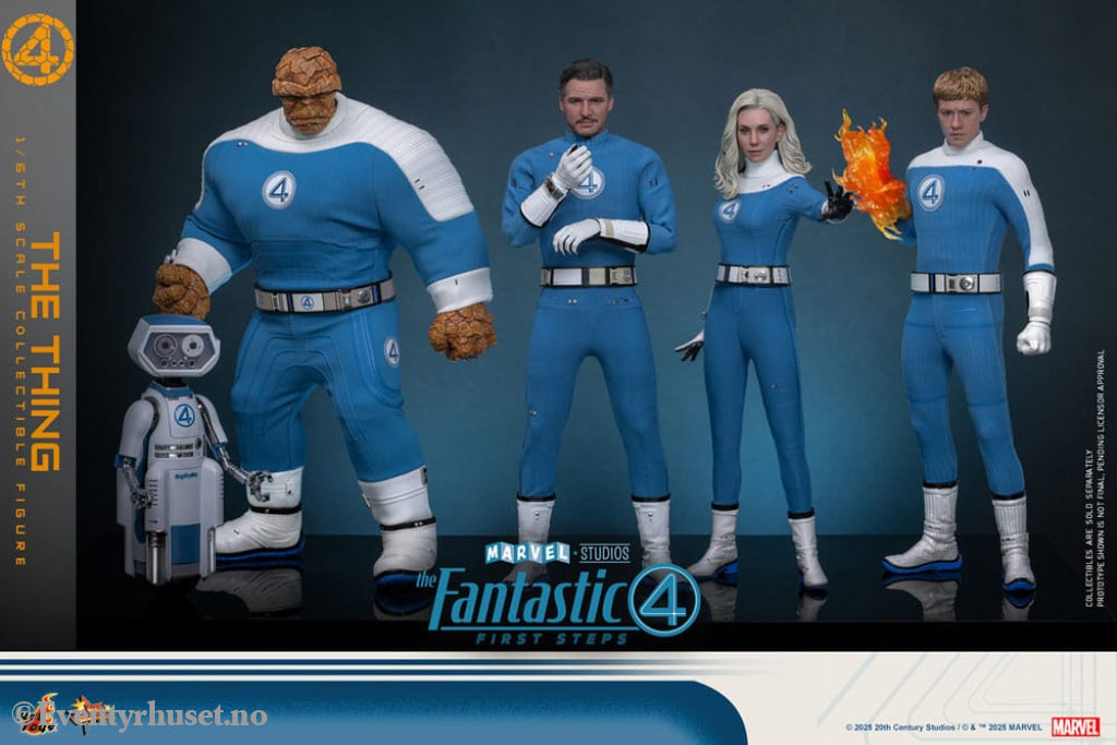 The Fantastic Four: First Steps Movie Masterpiece Action Figure 1/6 The Thing 31 cm Toys