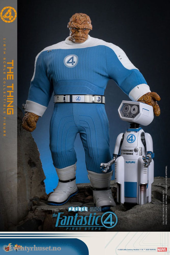 The Fantastic Four: First Steps Movie Masterpiece Action Figure 1/6 The Thing 31 cm Toys